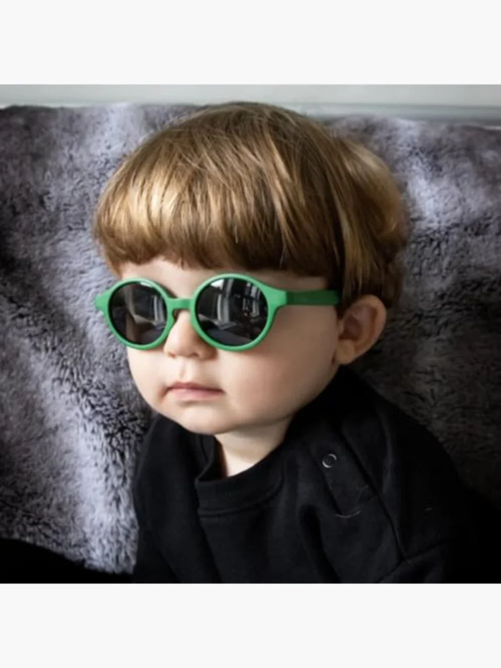 Baby Sunglasses UV400 Polarized TPEE Flexible Frame Adjustable Strap 0-24 Months